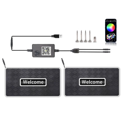 NeonRide™ Custom Name Car Mat